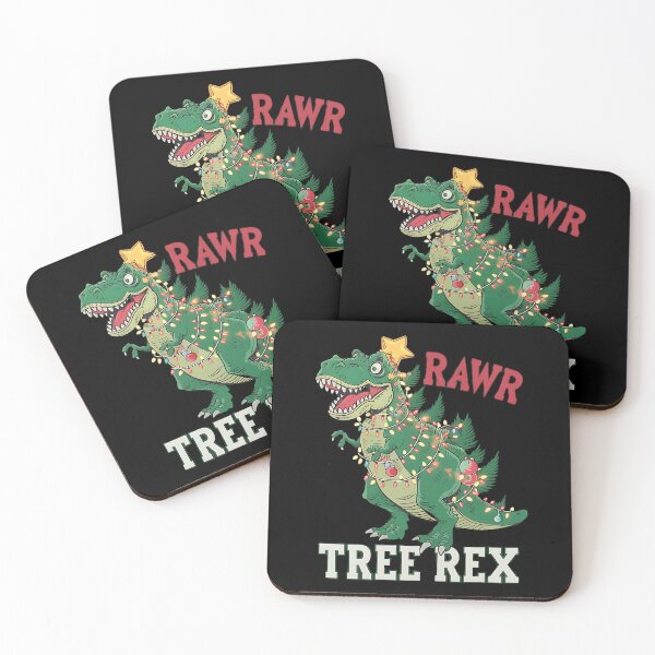 Item preview, Tree Rex Rawr Dinosaur Christmas Pun designed and sold by DomTeesHaven.
