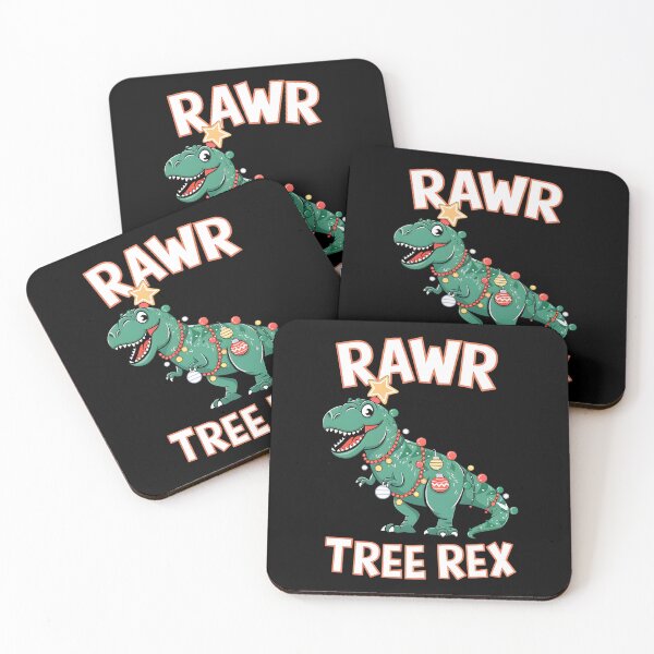 Item preview, Tree Rex Rawr Dinosaur Christmas Pun designed and sold by DomTeesHaven.