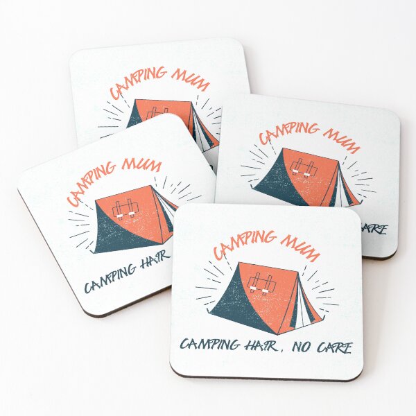 Item preview, Camping mum. Camping hair, no care designed and sold by FirstTimeTees.