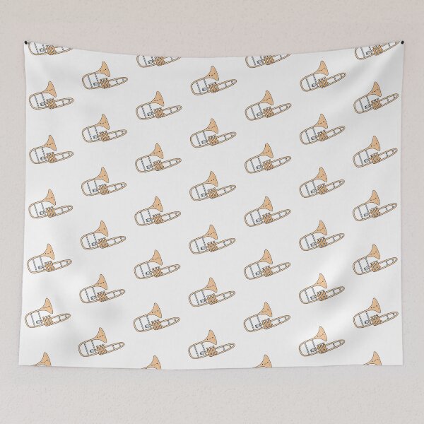 Item preview, Trombone designed and sold by SideQuestDoodles.