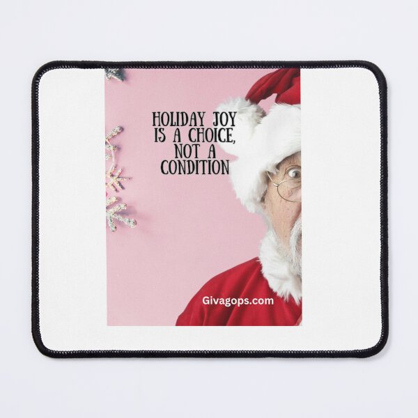 Item preview, "Holiday joy is a choice, not a condition." designed and sold by CUTESTUFFnow.