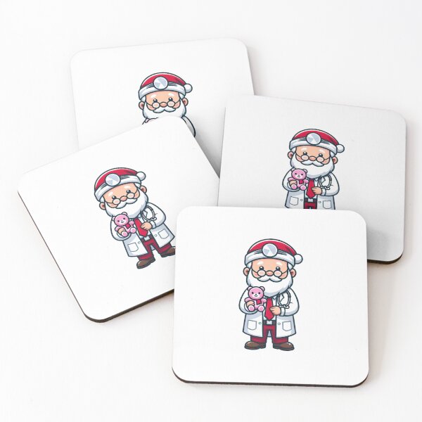 Item preview, Funny Doctor Pediatrician Santa Claus  designed and sold by AFRUKSOODJAI.