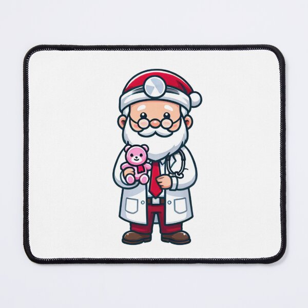 Item preview, Funny Doctor Pediatrician Santa Claus designed and sold by AFRUKSOODJAI.