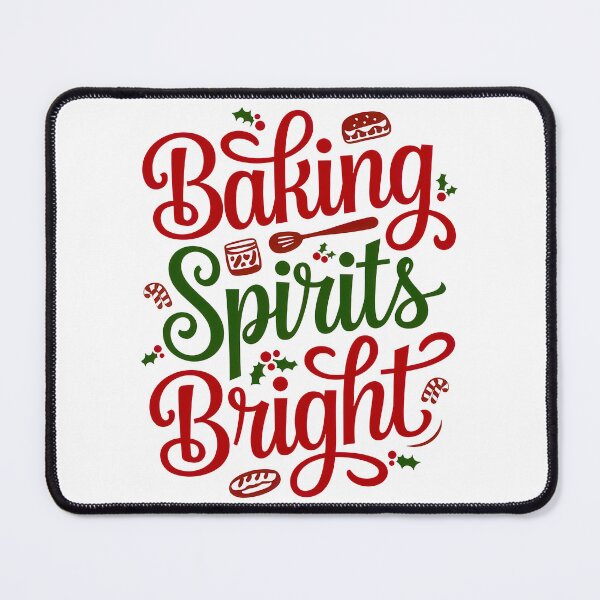 Item preview, Baking Spirits Bright designed and sold by Angry Swan Designs.