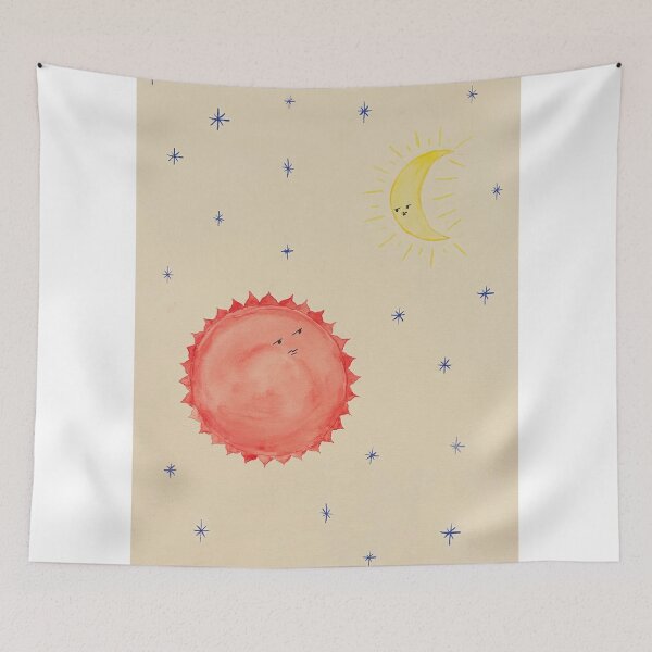 Item preview, Cartoon Sun and Moon designed and sold by Madzzzzzzzzzzz.