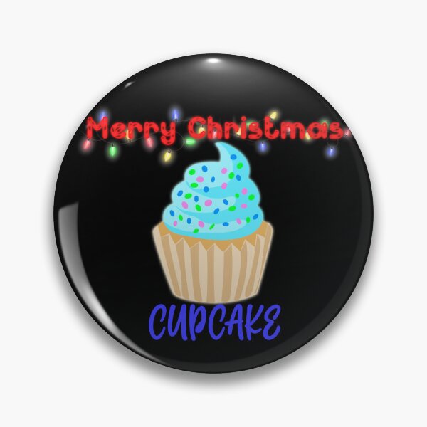 Artikelvorschau, Frohe Weihnachten Cupcake entworfen und verkauft von Thirrin.