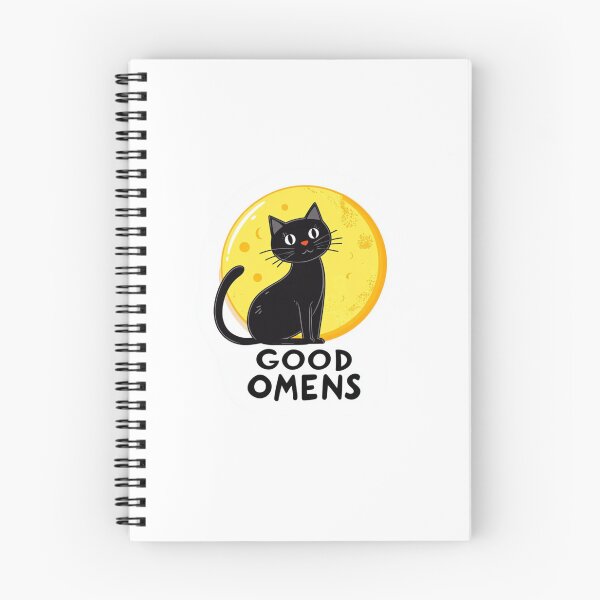 Item preview, Good Omens | Black Cats Are Good Omens Sticker | Positive Cat Design | Whimsical Feline Artwork | Lucky Black Cat Illustration designed and sold by StickerHavenn.