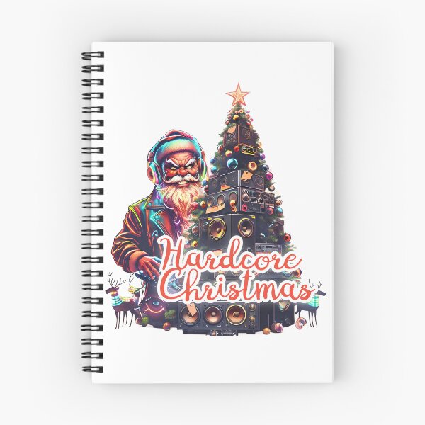 Item preview, Hardcore Christmas - Rave Santa with Speaker Tree designed and sold by Designorigin.