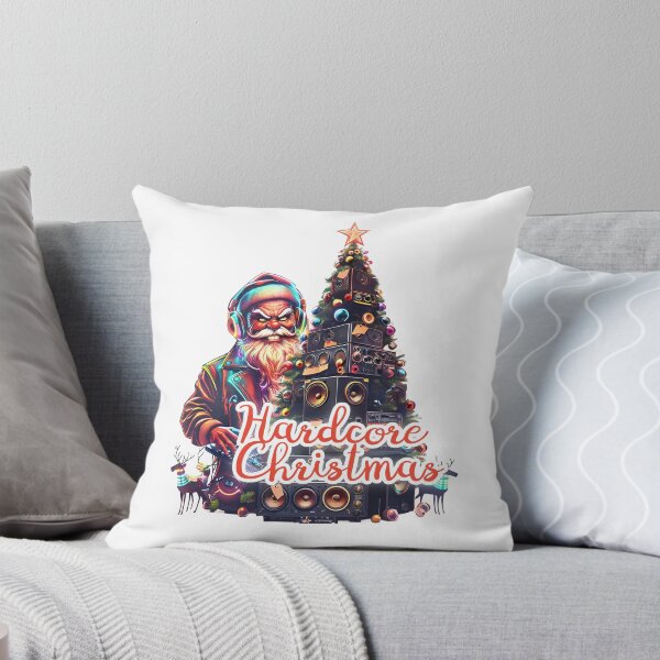 Item preview, Hardcore Christmas - Rave Santa with Speaker Tree designed and sold by Designorigin.