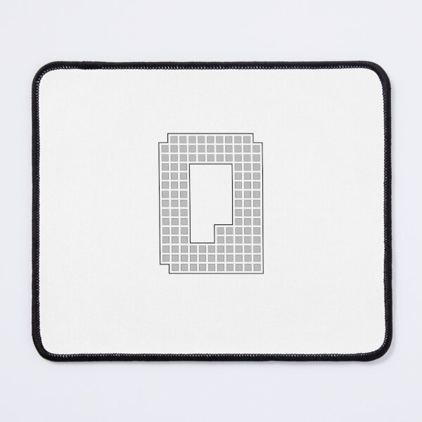 Item preview, Uppercase Q - Silver Pixel Block Character designed and sold by PixelGlyphs.