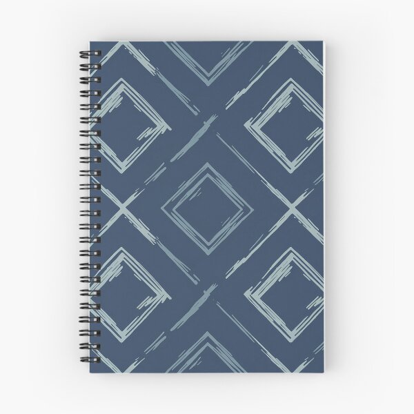 Item preview, Indigo Brushstroke Diamond designed and sold by Lily-and-Lyle.