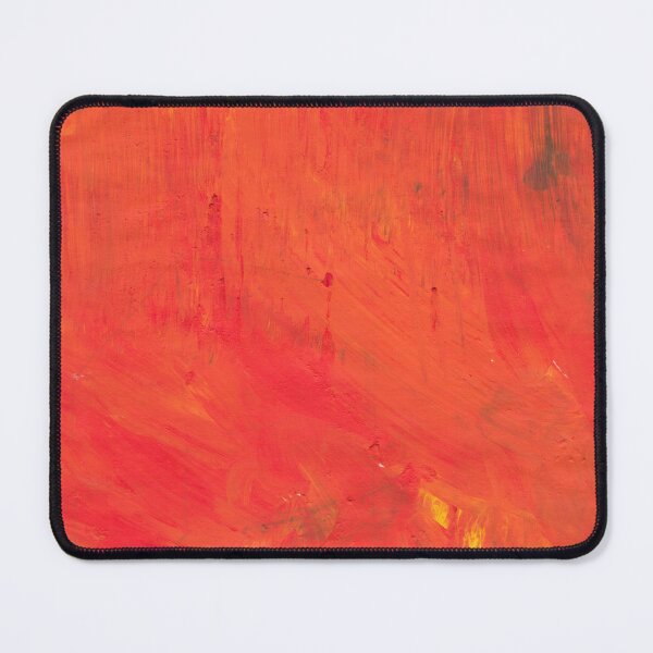 Aperçu de l'œuvre Flamme du désert n°1 – Texture peinte à la main créée et vendue par EARTHTENT.