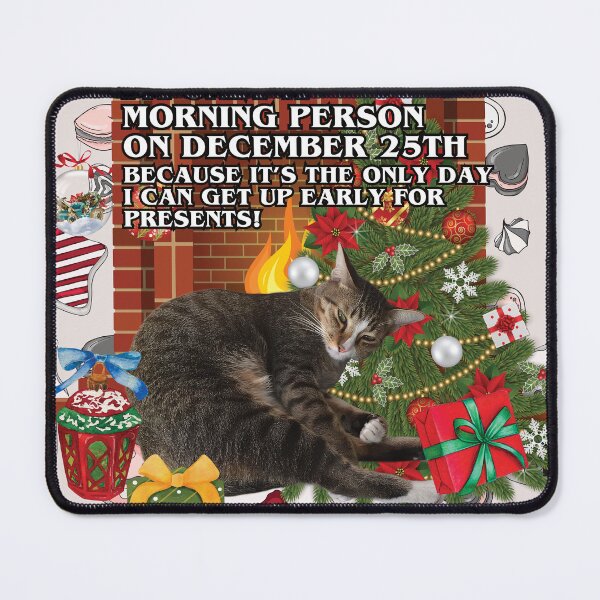 Item preview, Christmas A Morning Person XM7 designed and sold by HappyHavenStu.