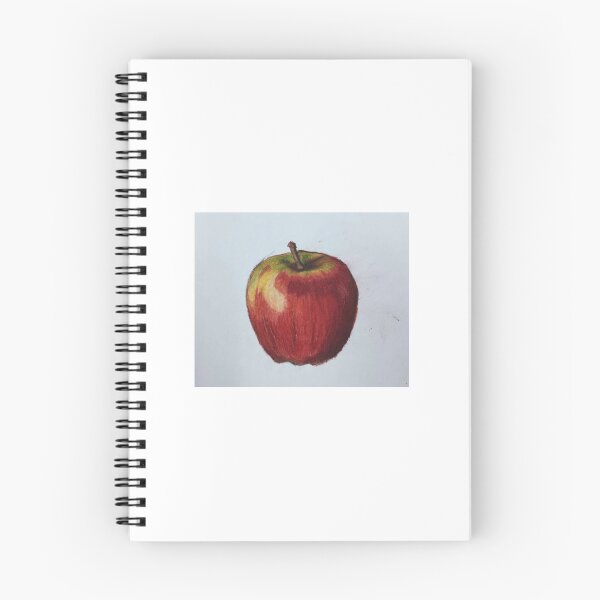 Item preview, colored pencil apple  designed and sold by ryleelovescake1.