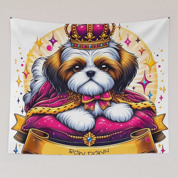 Item preview, ShihTzu Royalty designed and sold by DogArtGallery.