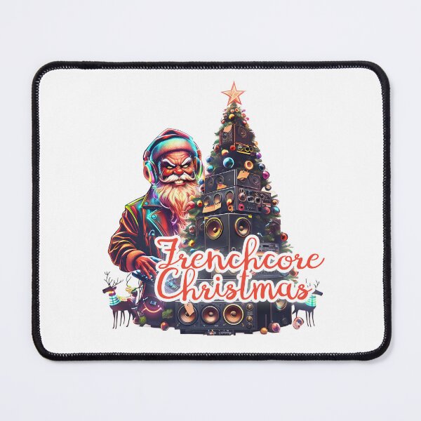 Item preview, Frenchcore Christmas - Rave Santa with Speaker Tree designed and sold by Designorigin.