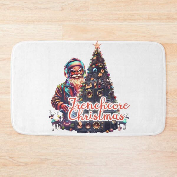 Item preview, Frenchcore Christmas - Rave Santa with Speaker Tree designed and sold by Designorigin.