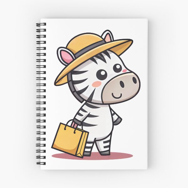 Item preview, T-Shirt Design Trending: SHOPPING ZEBRA designed and sold by ForeverPrintsOK.