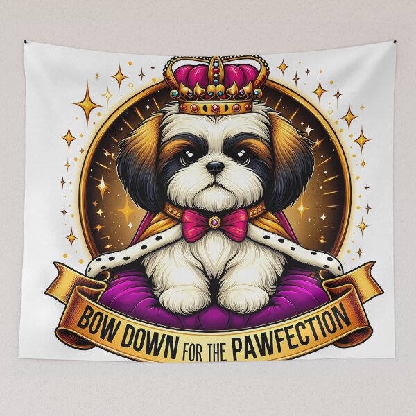 Item preview, Royalty Shih tzu 2 designed and sold by DogArtGallery.