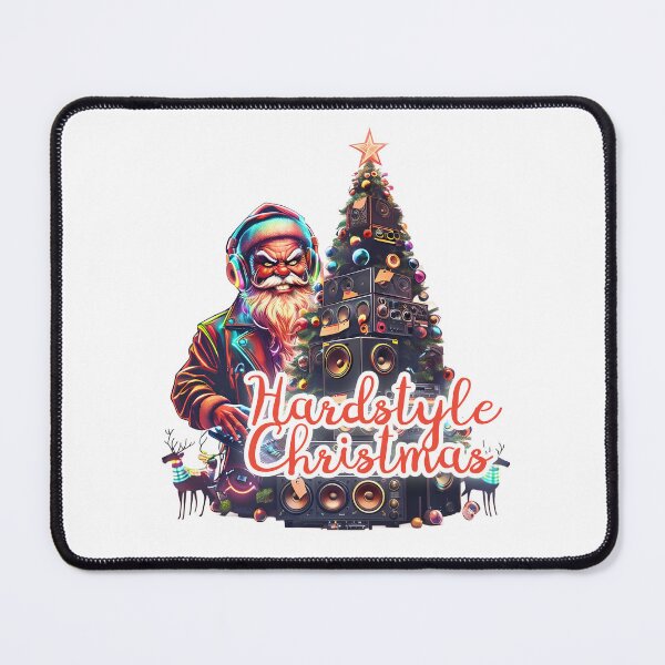 Item preview, Hardstyle Christmas - Rave Santa with Speaker Tree designed and sold by Designorigin.