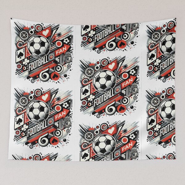 Item preview, Dynamic Football Fan Culture Design designed and sold by Alta-store.