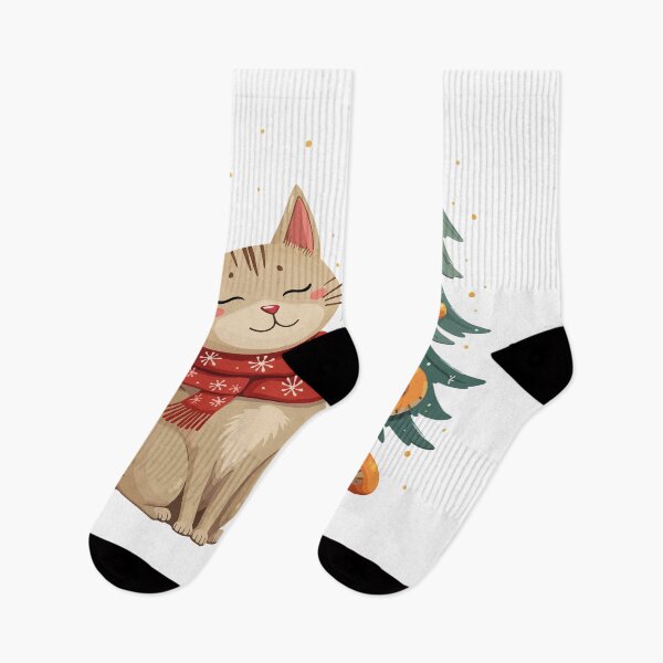 Item preview, snake christmas / cat and snake christmas designed and sold by Krasnovaovaova.