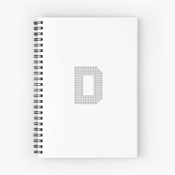 Item preview, Uppercase D - Silver Pixel Block Character designed and sold by PixelGlyphs.