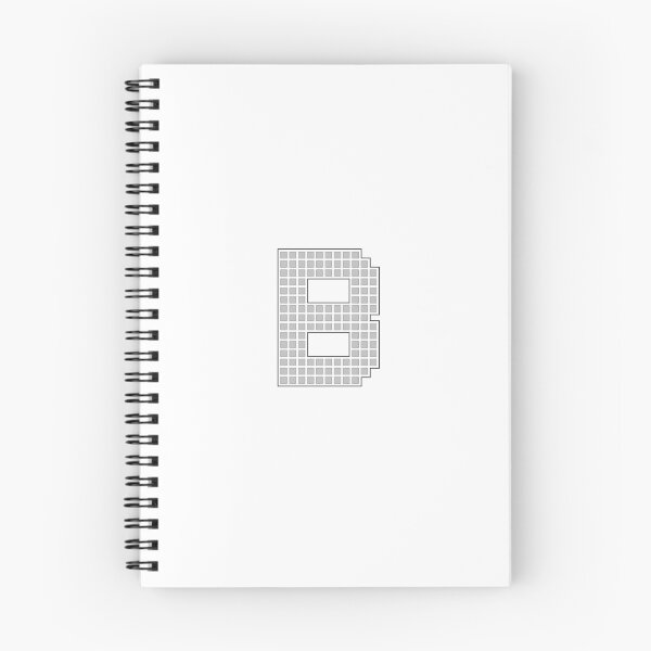Item preview, Uppercase B - Silver Pixel Block Character designed and sold by PixelGlyphs.