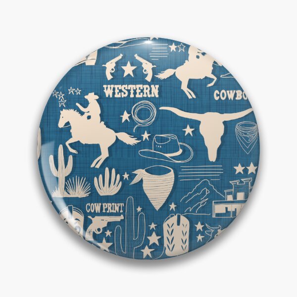 Item preview, Wild West Adventure - Rustic Cowboy Western - Blue designed and sold by susycosta.