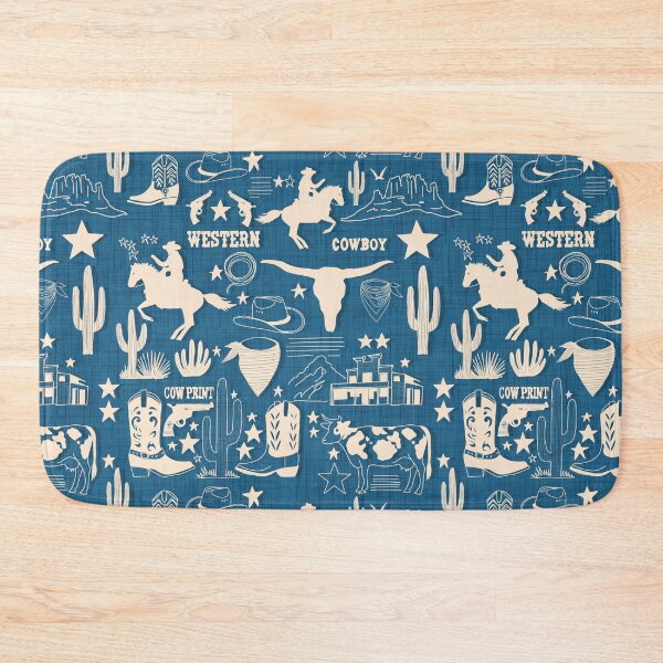 Item preview, Wild West Adventure - Rustic Cowboy Western - Blue designed and sold by susycosta.
