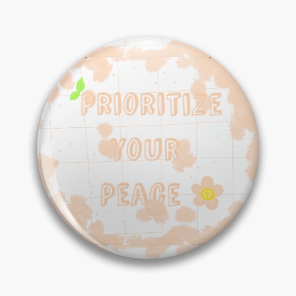Item preview, Prioritize your peace designed and sold by mmar70167.