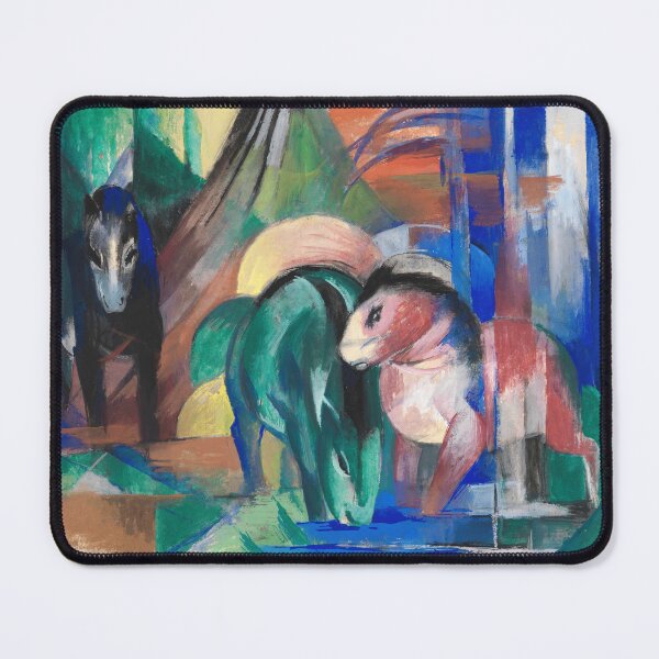 Item preview, Drei Pferde am Waldwasser designed and sold by Craphe.