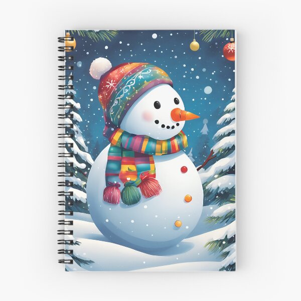 Item preview, Snowman in snow and trees designed and sold by Anisha  Vaz.