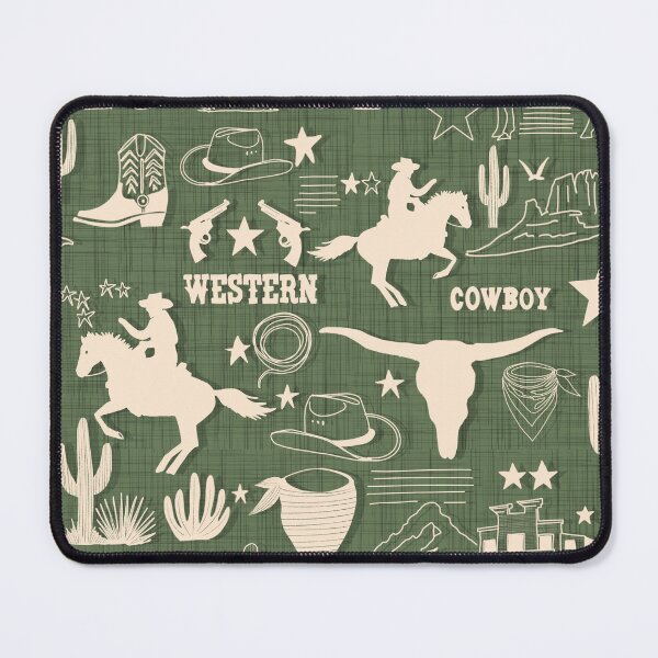 Item preview, Wild West Adventure - Rustic Cowboy Western - Green designed and sold by susycosta.