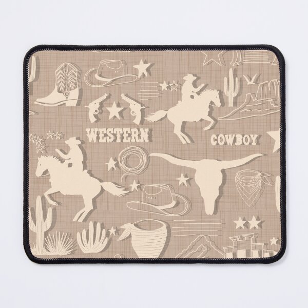 Item preview, Wild West Adventure - Rustic Cowboy Western - Mauve designed and sold by susycosta.