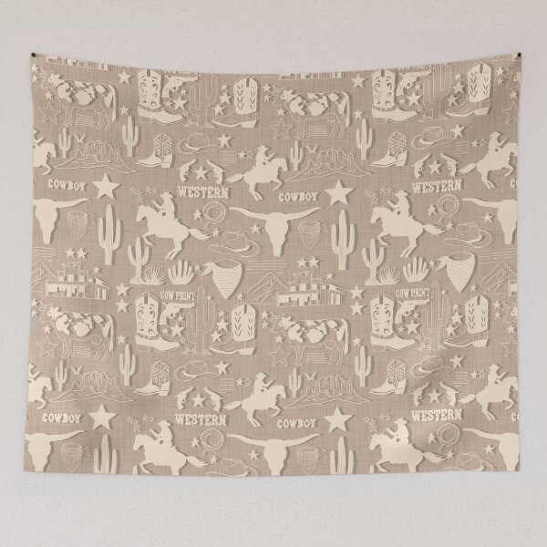 Item preview, Wild West Adventure - Rustic Cowboy Western - Mauve designed and sold by susycosta.