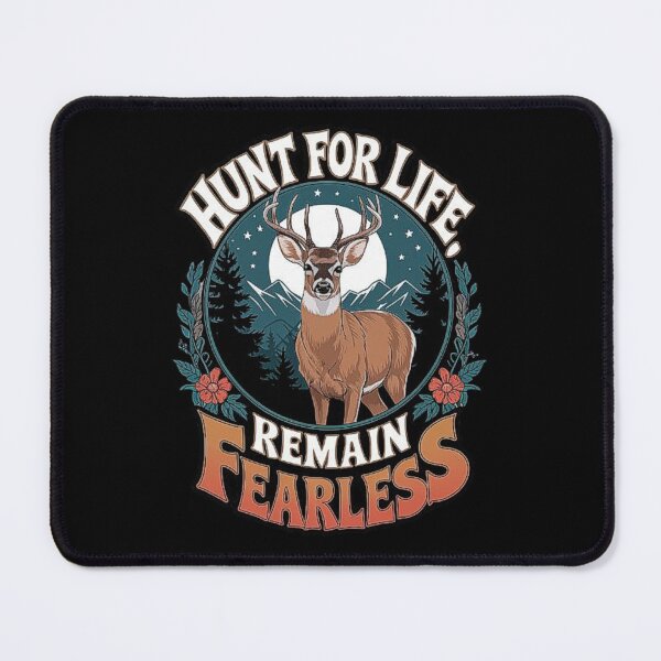 Item preview, Bold Deer Hunting Art - Hunt for Life Fearless Design designed and sold by love3617.