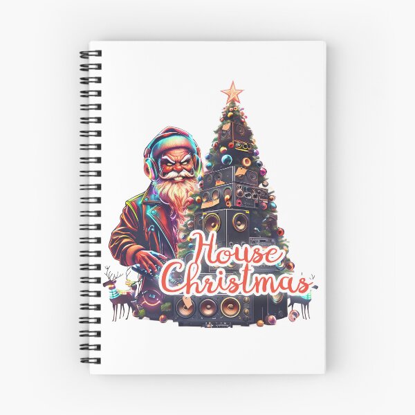 Item preview, House Christmas - Rave Santa with Speaker Tree designed and sold by Designorigin.