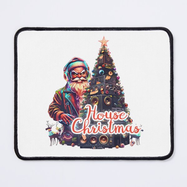 Item preview, House Christmas - Rave Santa with Speaker Tree designed and sold by Designorigin.