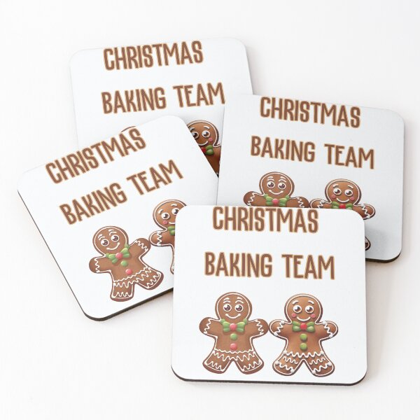 Item preview, Christmas Baking Team Winter Christams  Crew Happy Holidays Funny Cookies designed and sold by KolorellaS.