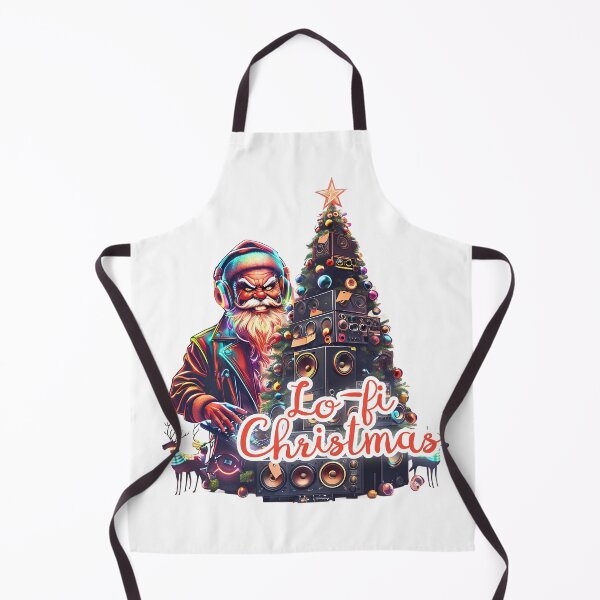 Item preview, Lo-fi Christmas - Rave Santa with Speaker Tree designed and sold by Designorigin.
