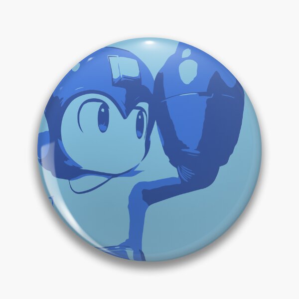 Item preview, The Blue (and cyan) Bomber designed and sold by Connor Keane.
