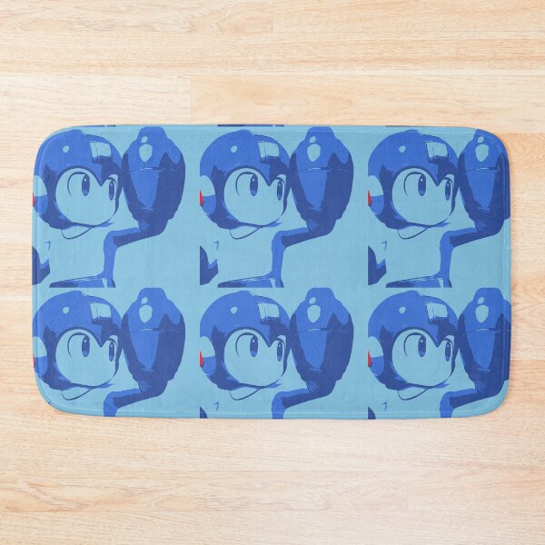 Item preview, The Blue (and cyan) Bomber designed and sold by Connor Keane.