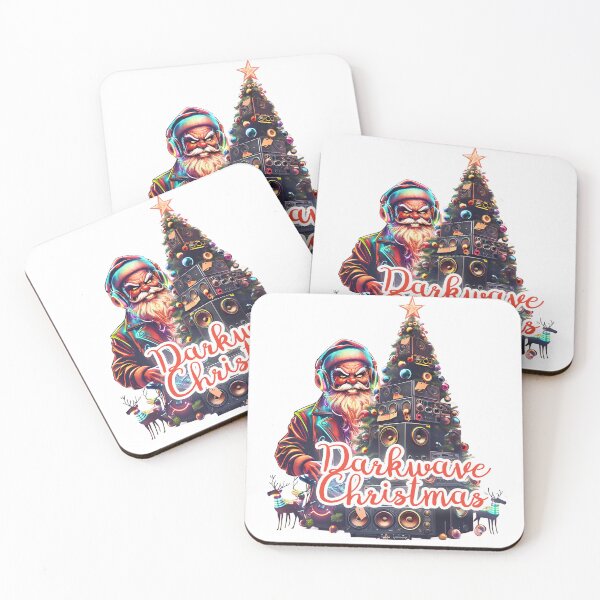 Item preview, Darkwave House Christmas - Rave Santa with Speaker Tree designed and sold by Designorigin.
