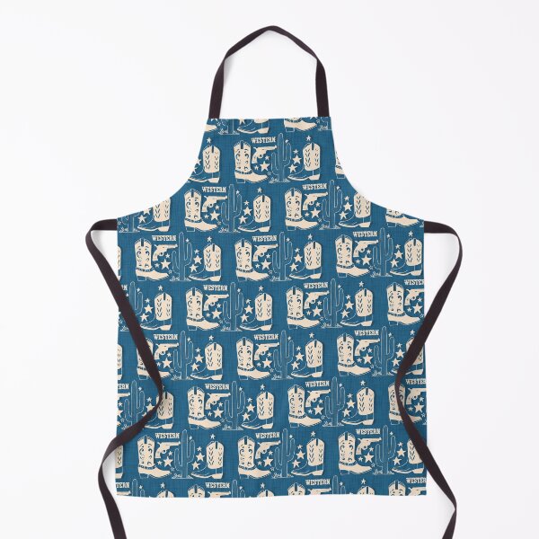 Item preview, Cowboy Boot - Western Americana Rustic Charm - Blue designed and sold by susycosta.