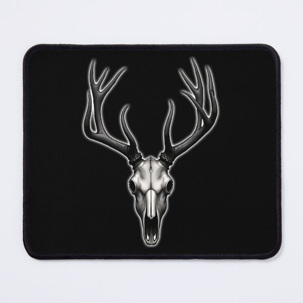 Item preview, Mystical Deer Skull - Charcoal Style Art designed and sold by ArtCreator2023.