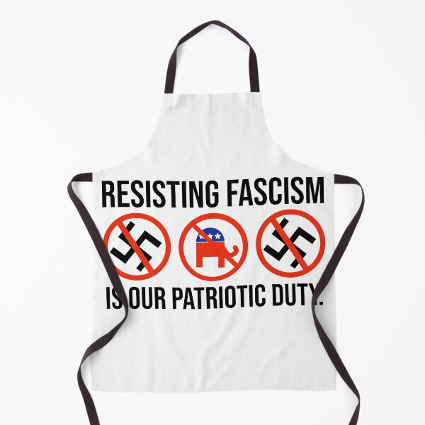 Item preview, Resisting fascism is our patriotic duty designed and sold by Rachel the Artist .