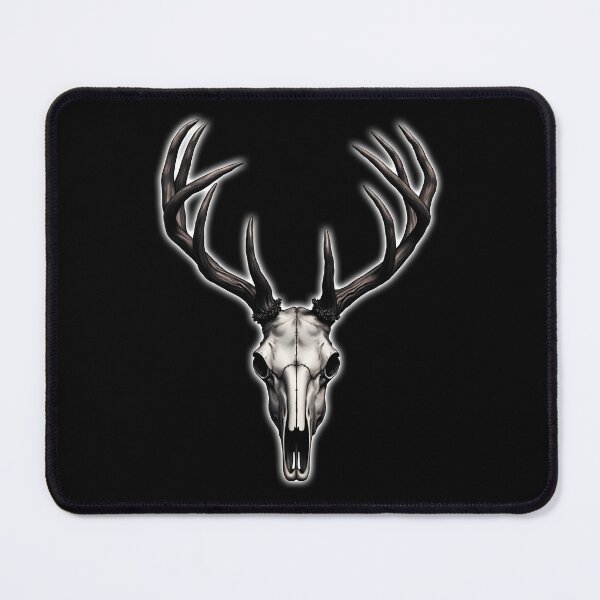 Item preview, Charcoal Art: The Deer Skull with Character designed and sold by ArtCreator2023.