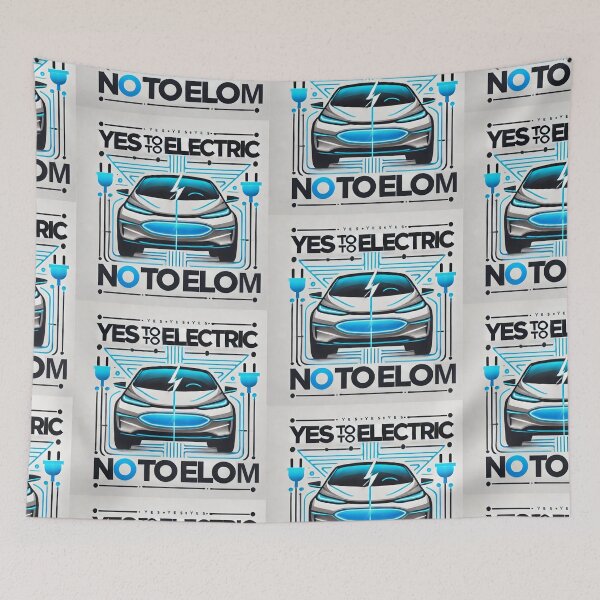 Item preview, Yes Yes Yes to Electric - No To Elom designed and sold by Alta-store.