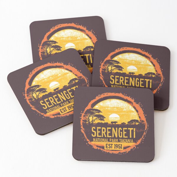Item preview, Serengeti National Park - Tanzania  designed and sold by GoodOldVintage.